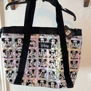 Disney Mickey and Minnie Mouse Bioworld Tote Bag